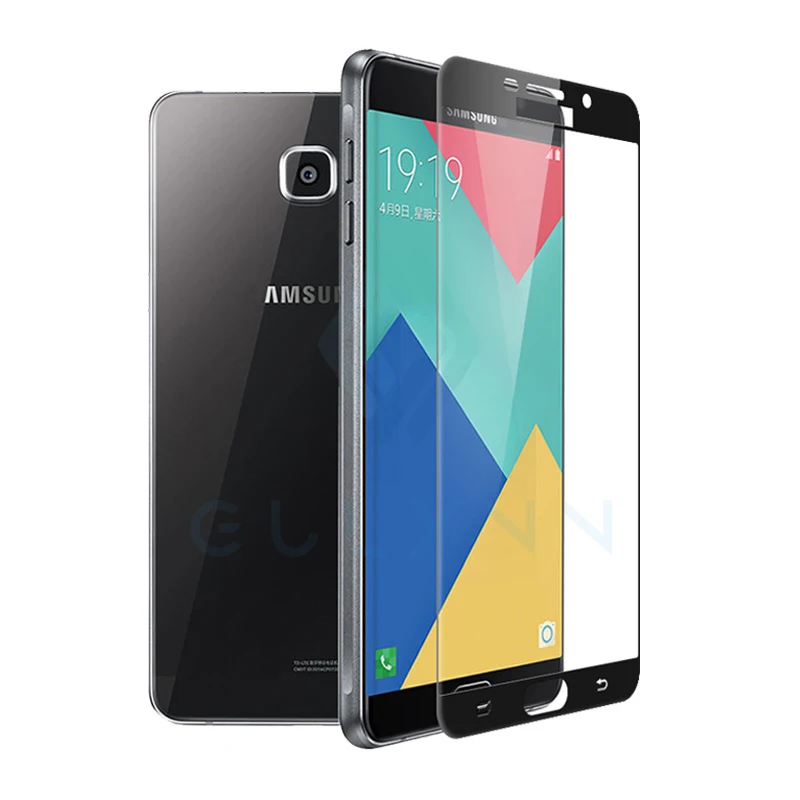 Закаленное стекло премиум класса 9H для Samsung Galaxy A3 A5 A7 J3 J5 2016 2017 защитное с полным