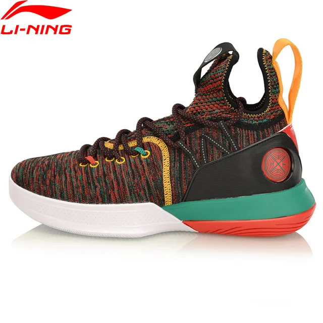 Li-Ning Для мужчин айт VI серия WADE профессиональная обувь для баскетбола однотонные Тканные подушки подкладка облако Спортивная обувь Кроссовки ABAP005 XYL226