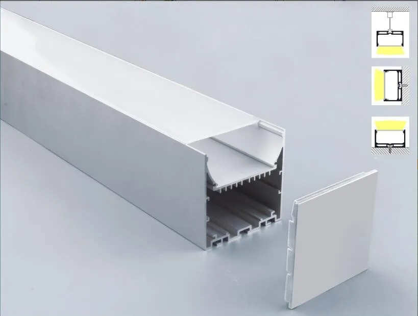 Perfil de Alumínio Perfil de Alumínio para Interior Iluminação de Realce Frete Grátis 2 M e pcs 10 M e lote Tira Conduzida Led para Interior Luz Interior 2 perfil de alumínio para Interior iluminação de realce luz interior