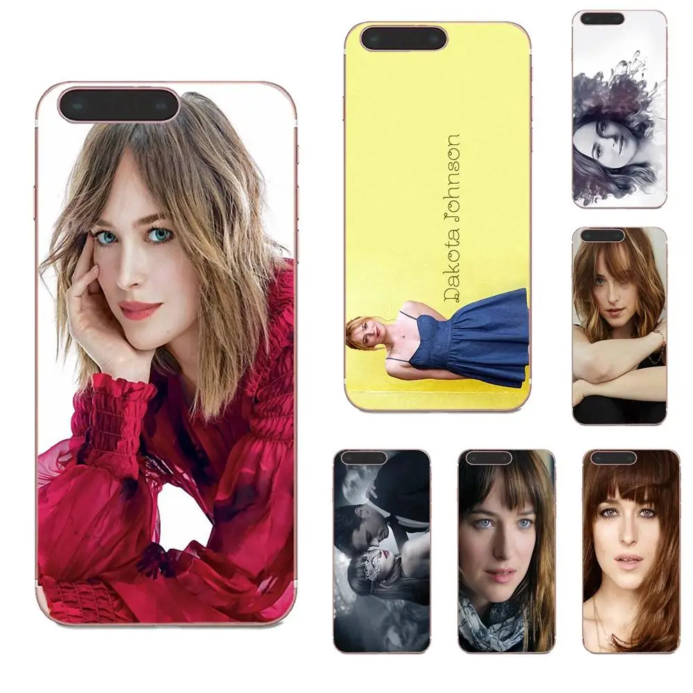 Милый серый чехол для телефона Fifty Shades Dakota Johnson Xiaomi Mi3 Mi4 Mi4C Mi4i Mi5 Mi 5S 5X 6 6X A1 Max Mix 2 Note 3 4