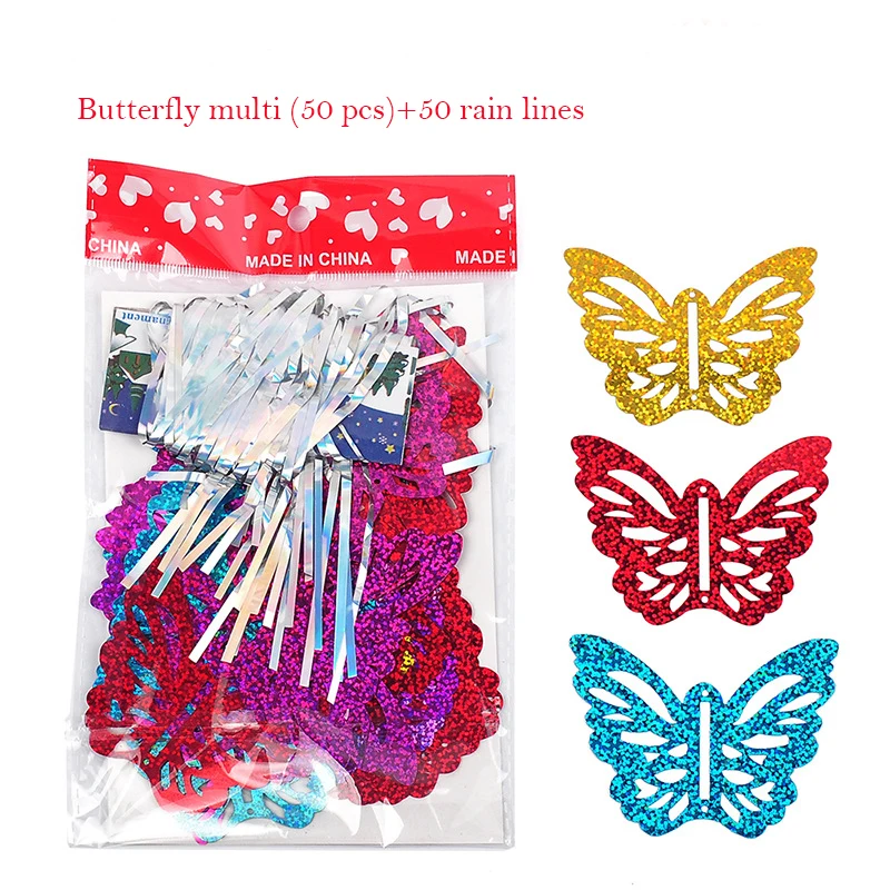 Wedding Ballon Pendant Hanging Decorations Party Foil Curtains Metallic Fringe Shimmer | Дом и сад