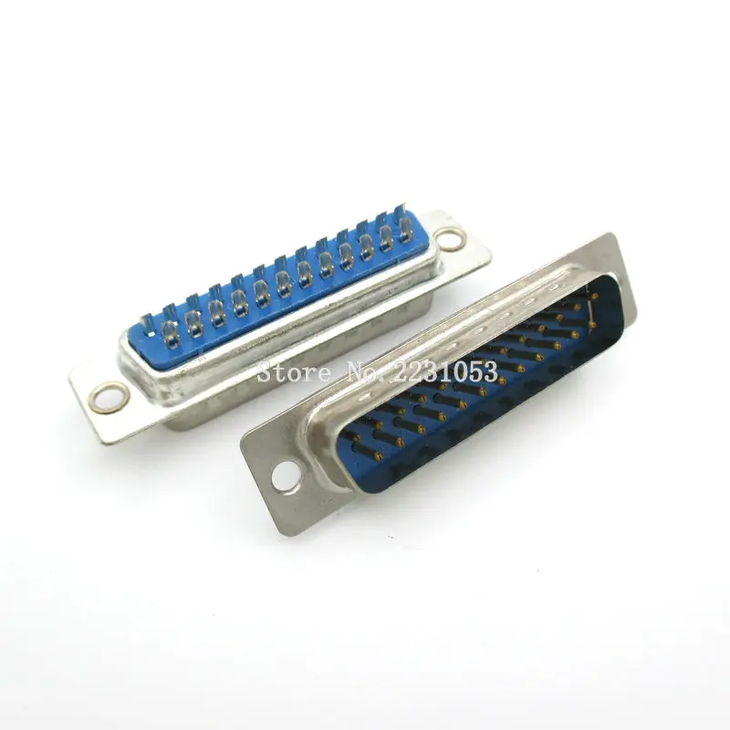 5шт./лот 25 контактный штыревой разъем для сварки типа пайки DB25|d-sub connector|connector