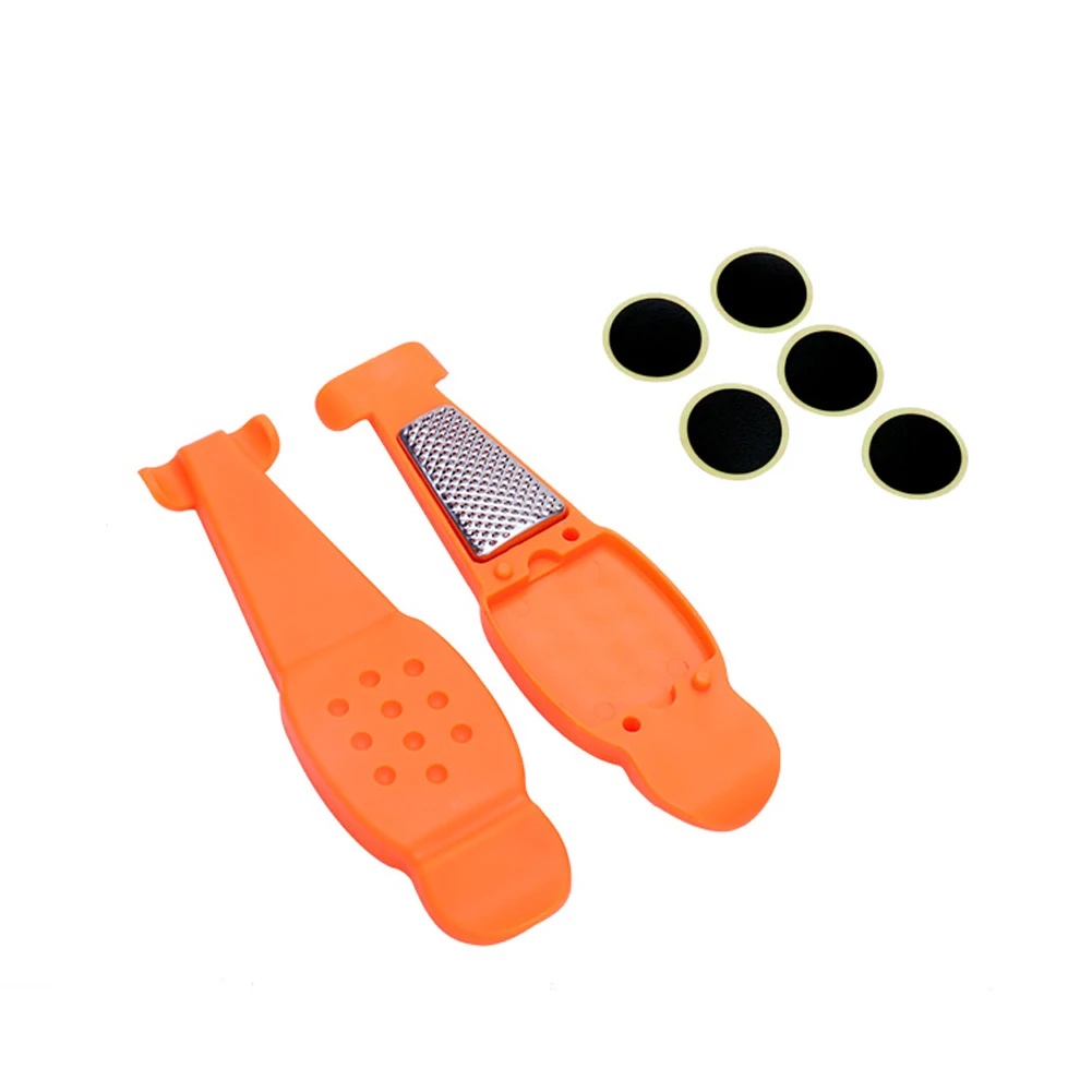 orange Fish Shaped Bike Tyre Levers Bicycle Tire Repair Tools Kit Bike Repairing Tool Parts&T8 - Цвет: orange