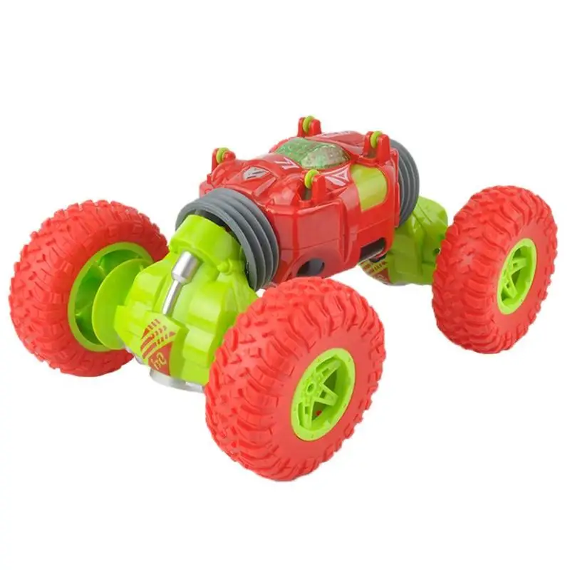 Goede RC Twist Klimmen Auto Truck Schaal dubbelzijdig 2.4 GHz Een Sleutel Conversie terreinwagen Afstandsbediening Speelgoed
