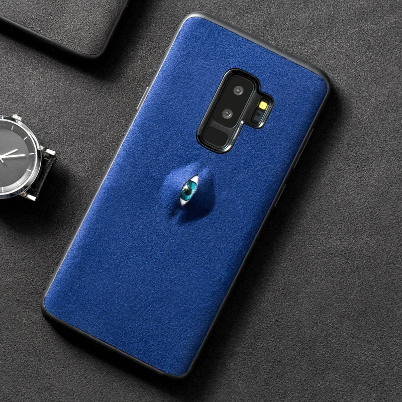 

wangcangli Devil's Eye phone case for Oneplus 6 Suede phone case all inclusive phone protection shell for oneplus 5 5t 6