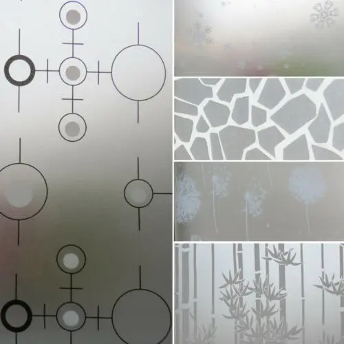 2019 Fashion 2M x 45CM Window Door Privacy Film Room Bathroom Home Glass Sticker PVC Frosted