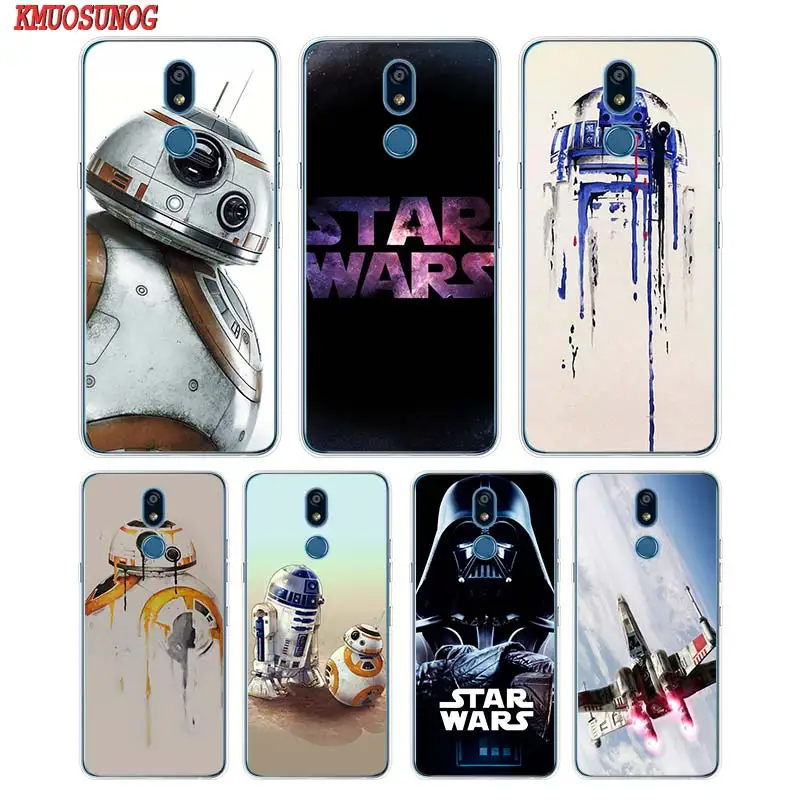 

Silicone Soft Phone Case Star wars BB8 for LG K50 K40 Q8 Q7 Q6 V50 V40 V35 V30 V20 G8 G7 G6 G5 ThinQ Mini Cover
