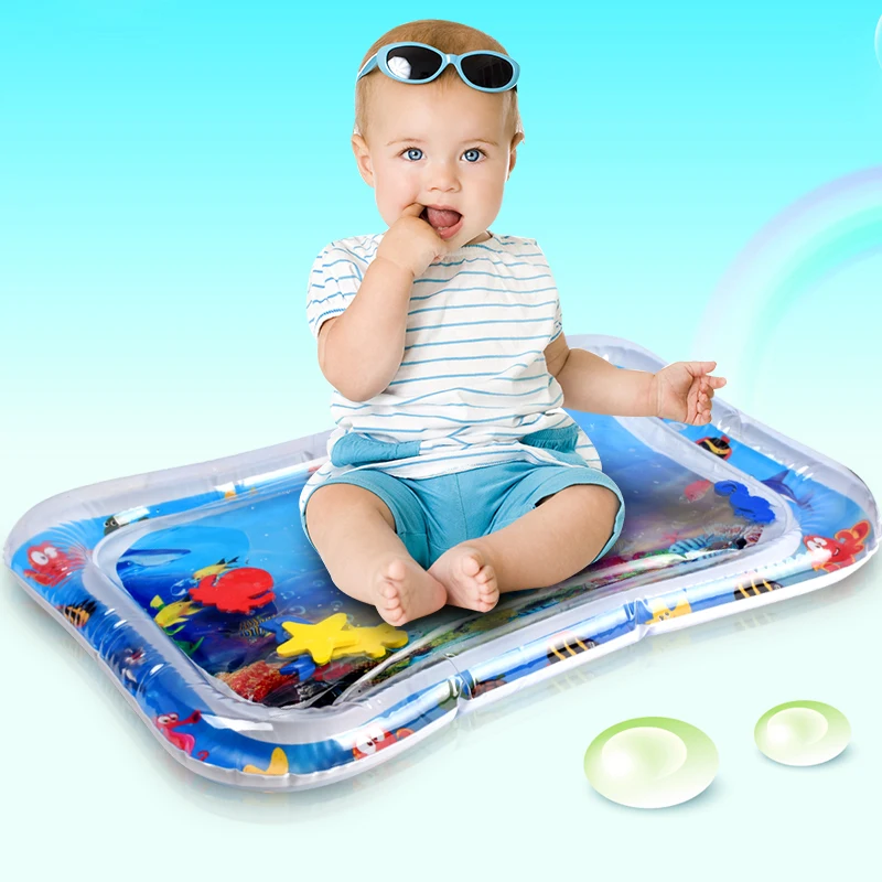 Baby Inflatable Patted Pad Baby Inflatable Water Cushion Prostrate Water Cushion Pat Pad the Fun Water Play Mat