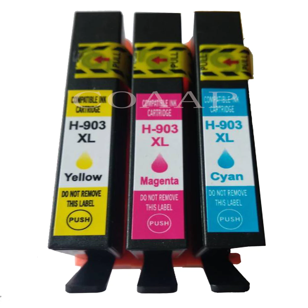 Новое обновление 903 903XL совместимый чернильный картридж для hp Officejet Pro 6950 6960 6961 6963