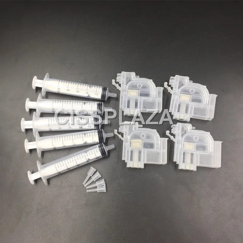 CISSPLAZA 4 шт. Новый чернильный демпфер для принтера Epson L550 L551 L555 L558 L800 L801 L810 L850 L1300