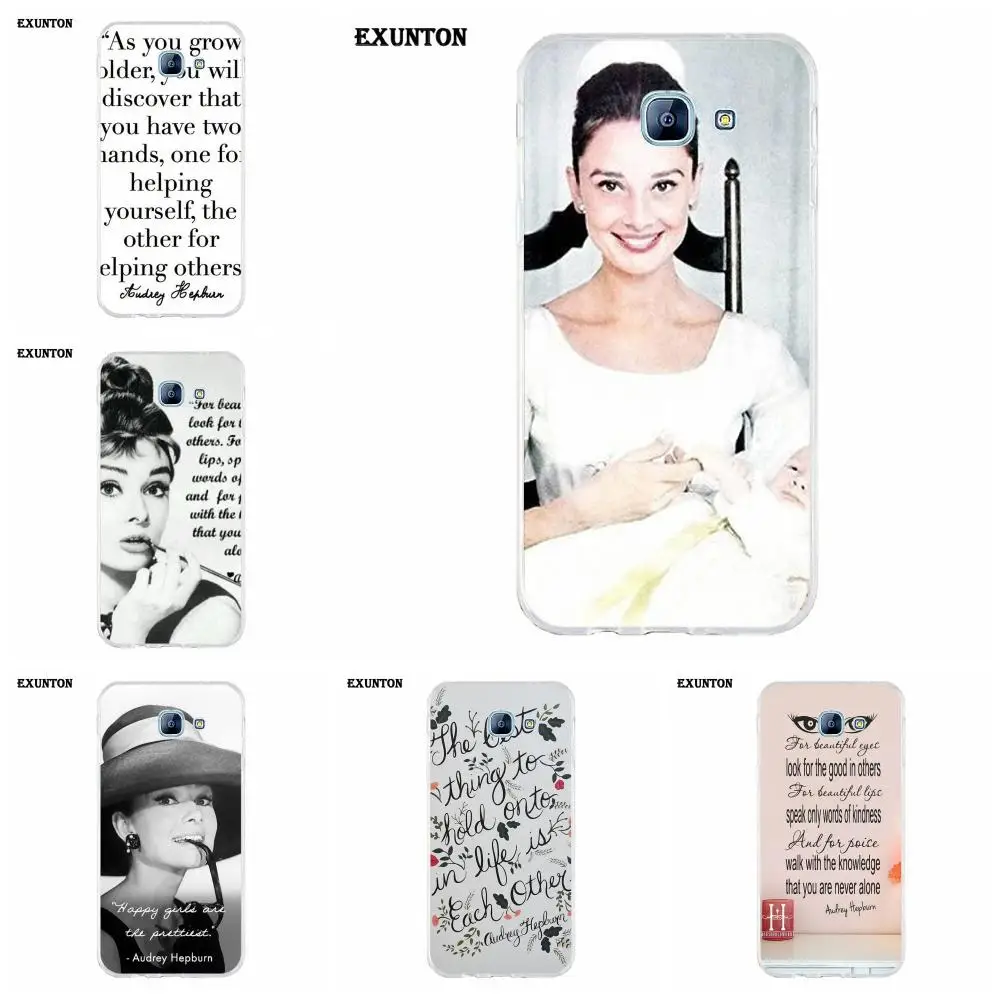 

Soft TPU Phone Coque Audrey Hepburn Quote For Huawei P7 P8 P9 P10 P20 P30 Lite Mini Plus Pro 2017 2018 2019