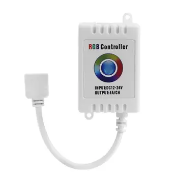 

DC 5-24V Bluetooth LED RGB Strip Light Controller Wireless Control For Android IOS Mobile Phone Music Color Change