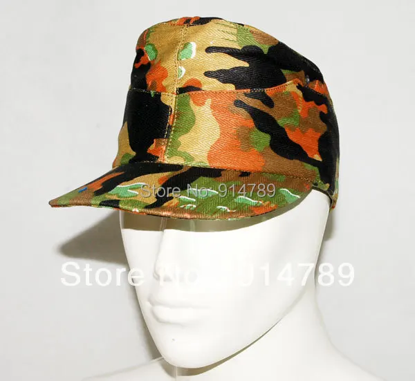 Немецкая камуфляжная полевая крышка leiberpc WW2|field caps|german field capww2 german cap |