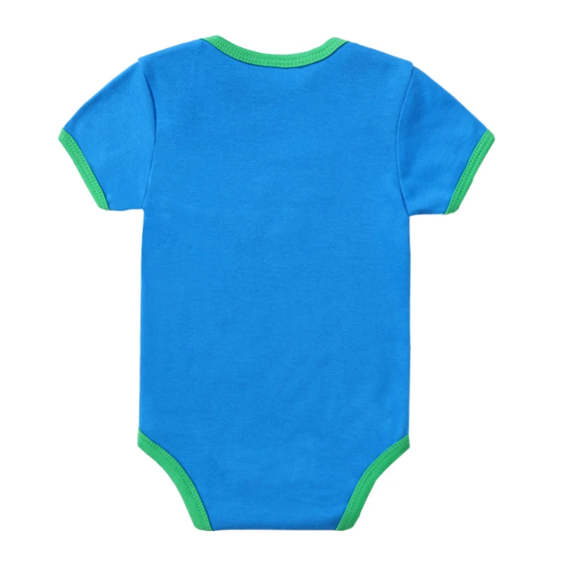 2018 Fashion Baby Romper Short Sleeves 100% Cotton Baby Pajamas Animal Cartoon Printed Newborn Baby Girls Boys Clothes Rompers (3)