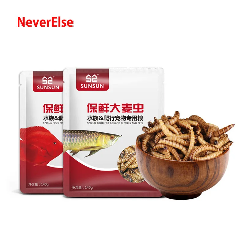 Worm Food to Feed Aquarium Fish Arowana Blood Parrot Flowerhorn Fish