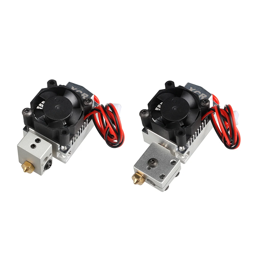 Детали экструдера для 3D принтера XCR 2IN1 V2 hotend двухцветная Печатная головка с
