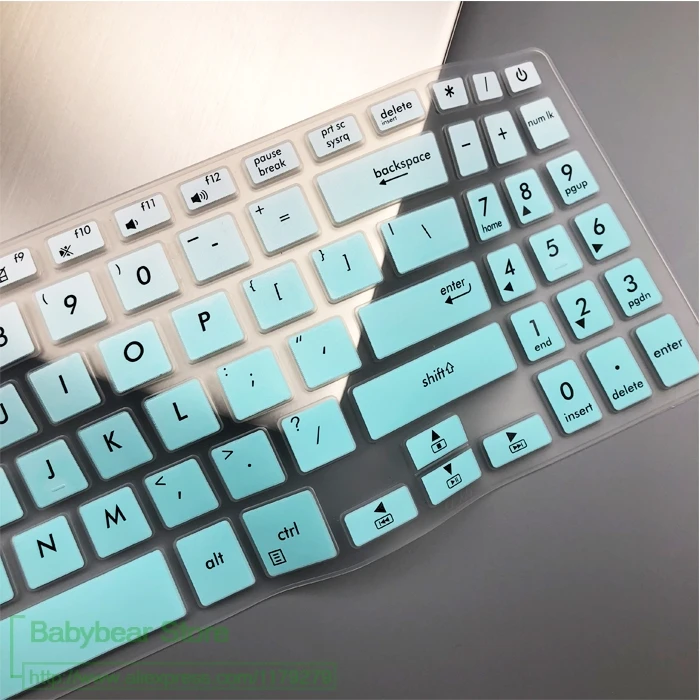Ноутбук 15 дюйм чехол для клавиатуры защитная пленка Asus Vivobook X507 X507Ma X507M Y5000U Yx560Ud X560U