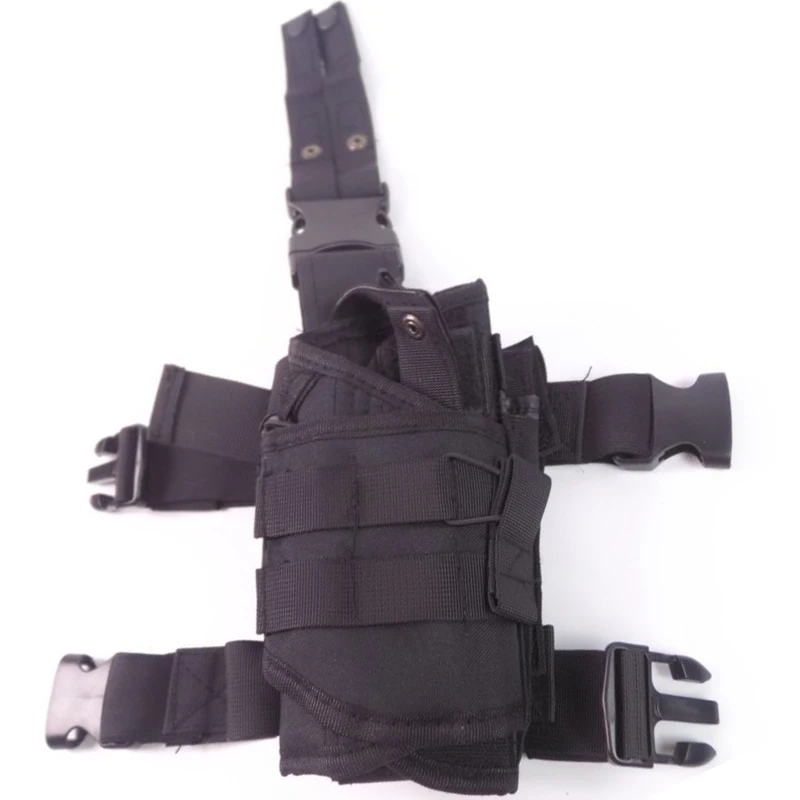 Military Hunting Drop Leg Left Hand Holster Ipsc Tactical Airsoft Thigh