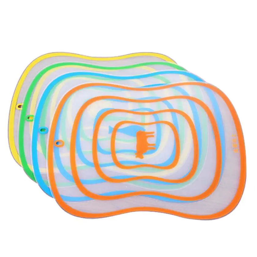 

chopping block Fat Scrub Category Kitchen Plastic Cutting Board Non - Slip Fruit Rubbing Panel Kitchen Cutting Mat 17DEC25