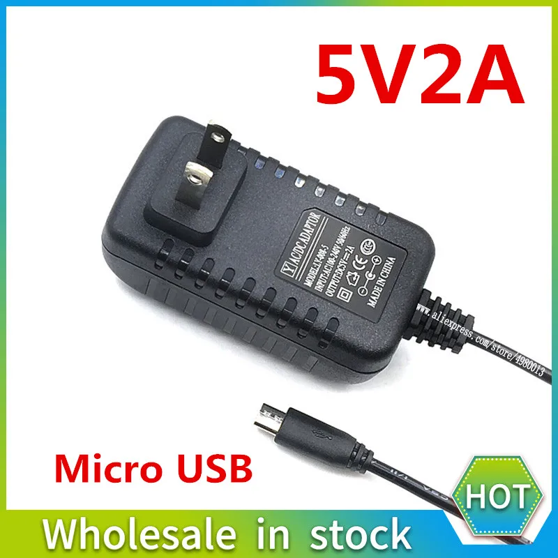 Адаптер питания Micro USB 5 В 2 А 100-240 | Электроника