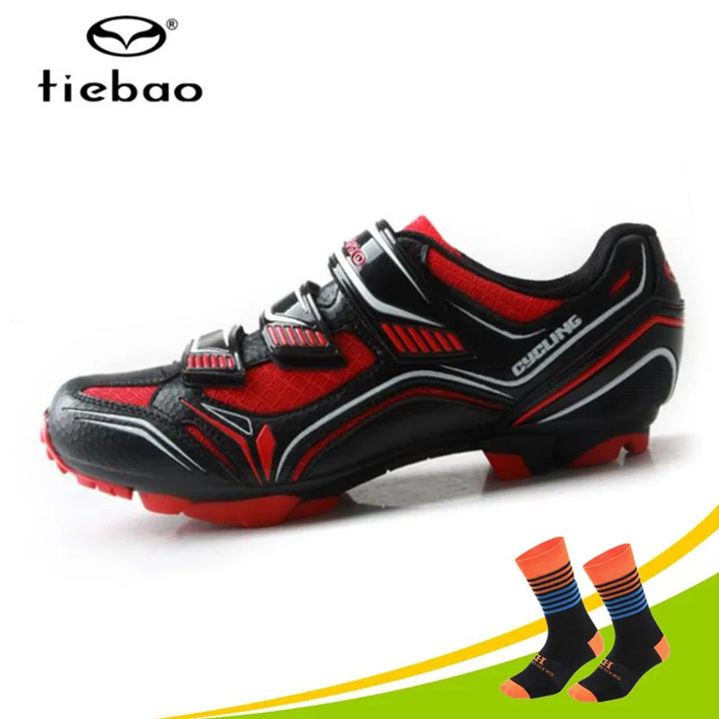 

Tiebao Cycling Shoes Men sneakers zapatillas ciclismo MTB Bike Breathable Shoes Non-Slip Self Locking Bicycle Shoes Sneakers