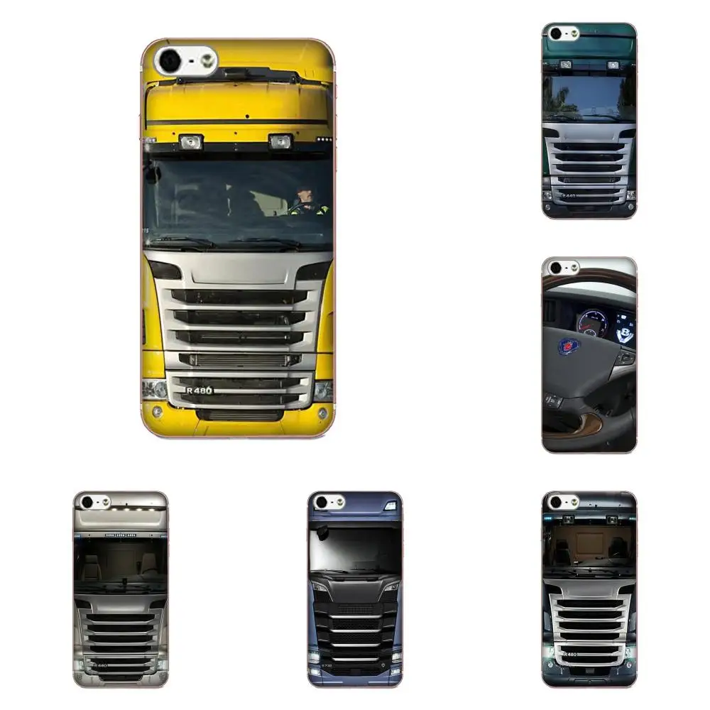 

Soft Case Accessories Blue Truck For Apple iPhone 4 4S 5 5C 5S SE 6 6S 7 8 Plus X XS Max XR