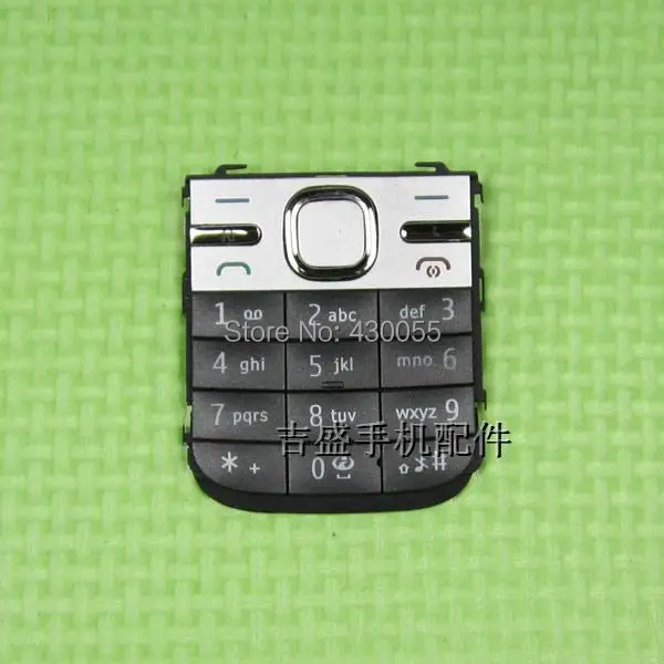 Black/White/Grey New Housing Main Home Function Keyboards Keypads Cover Case For Nokia C5,