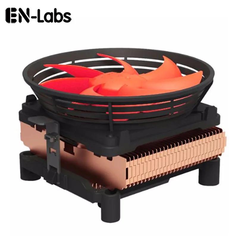 En-Labs Silent Процессор охладитель w/100 мм ШИМ 4pin вентилятор для Intel LGA775/LGA1155/LGA1156, AMD Socket 754/939/AM2/AM2 +/AM3/FM1/FM2