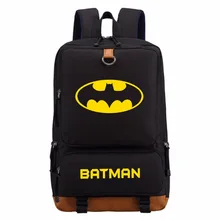 WISHOT супергерой Бэтмен отряд самоубийц холщовый рюкзак для подростков мальчиков и девочек школьные сумки Дорожная сумка на плечо сумки для ноутбука