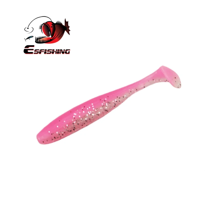 KESFISHING рыболовные приманки мягкие сумасшедшие Easy shiner Shad 50 мм 0 8 г 20 шт. воблер для
