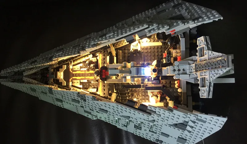 

LED light up kit for lego 75190 Compatible with 05131 Star Wars The First order Star Model Destroye( Bricks Set not included)