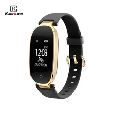 Kaimorui S3 Смарт браслет для девочек Для женщин монитор сердечного ритма наручные Smartband женские Фитнес трекер Браслет