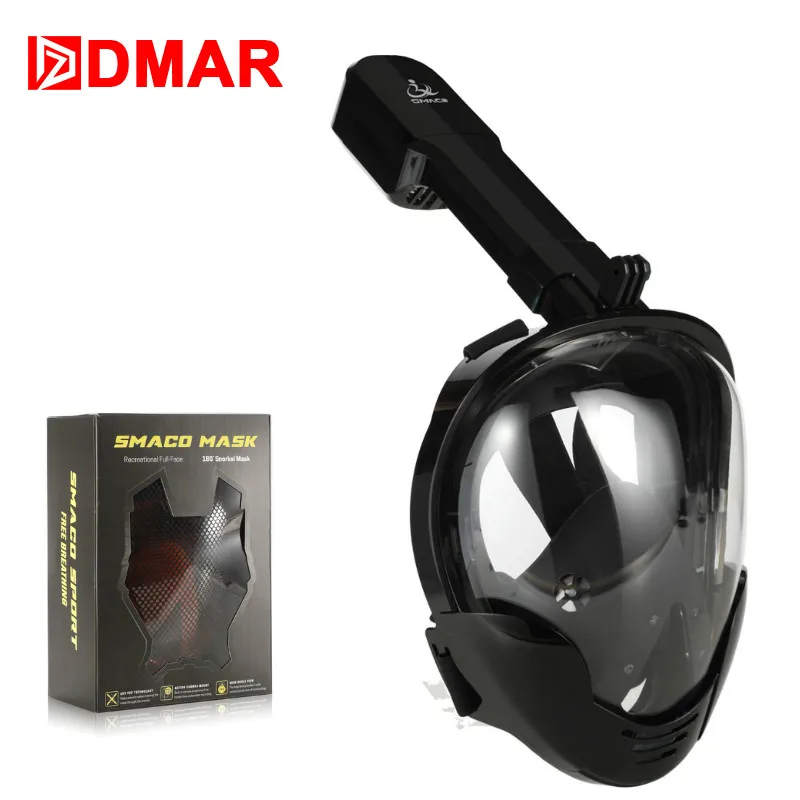 

Diving Mask 2019 Newest Underwater Anti Fog Panoramic Fold Full Face Snorkel Mask Swimming Mask Snorkeling Mask Scuba Glasses