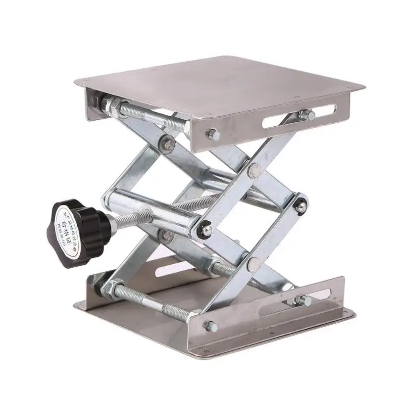 Алюминиевый подъемный стол для деревообработки, гравировальная лабораторная подъемная стойка, деревообрабатывающая подъемная платформа