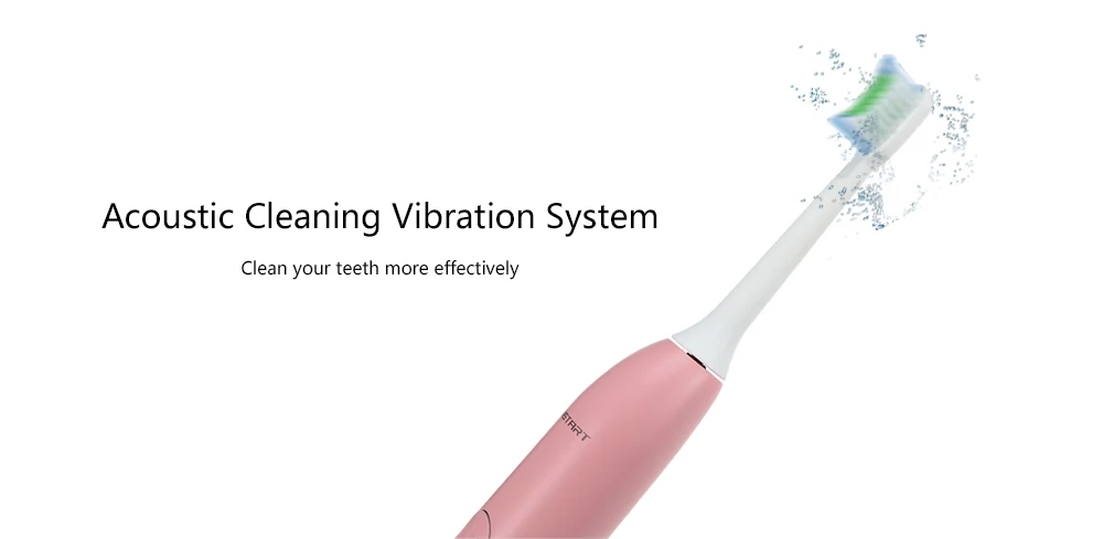 NST001 Rechargeable Sonic Electric Toothbrush with Adjustable Modes for Adults