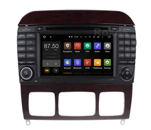 7 inch Android 5.1.1 Car DVD Player for Mercedes/Benz S Class W220 S280 S320 S350 S400 S420 S430 S55 S65 with Radio WiFi BT GPS