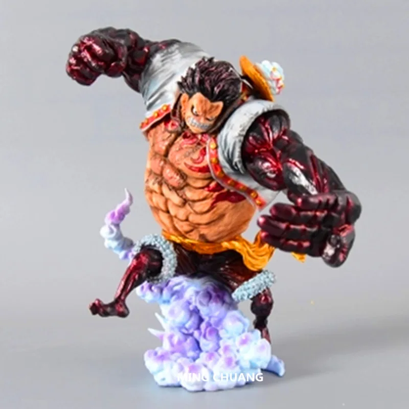 Цельная Статуя обезьяны D. Luffy бюст соломенная шляпа Пираты обезьяна Искусство