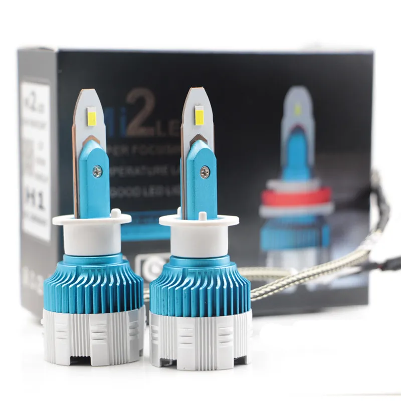 MINI2 H11/H8/H9 светодиодный лампы для передних фар 60 W 8000LM mdatt дальнего/ближнего света