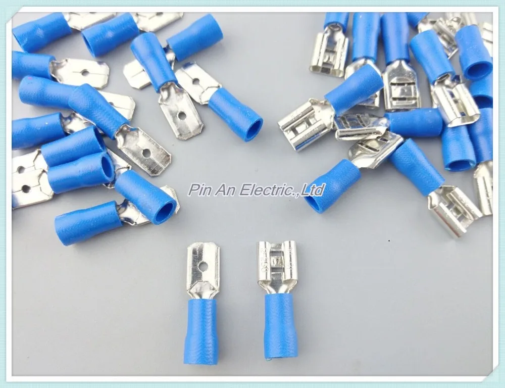 Male Spade Isolierte Crimp Elektrische Steckverbinder Kabelanschluss Female