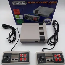 20 шт. coolbaby HD Mini ТВ Семья игровой консоли HDMI 8 бит Ретро игровая консоль встроенный 600 игры ручной игровой плеер