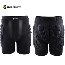 WOLFBIKE короткие Защитные катания на лыжах для бедер и ягодиц колодки лыжи коньки сноуборд для катания на коньках защита дропшиппинг роликовые Мягкие Шорты