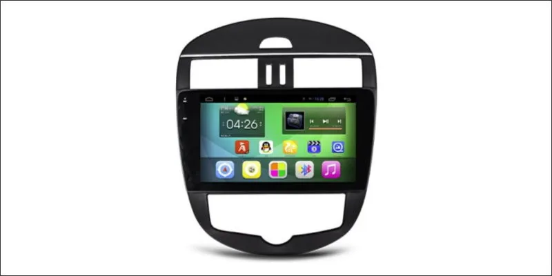 Clearance Liislee Car Android GPS Navigation System For Nissan Tiida ( C12 ) / Pulsar ( C13 ) 2011~2016 Radio Multimedia ( No DVD Player ) 0