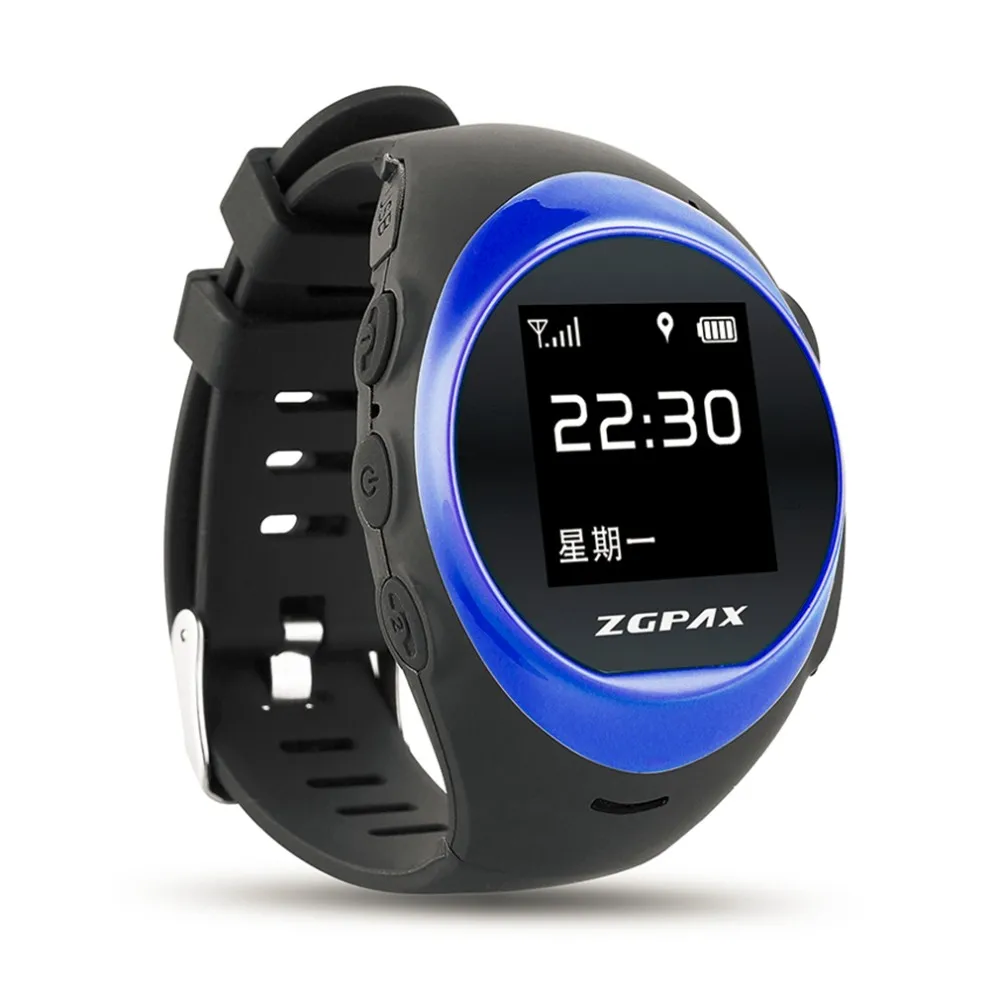 Smart Watch With SOS GPS font b Smartwatch b font S888 WIFI Anti Failing Alarm Tracker