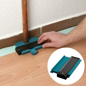 

5 Inch Imitation Ruler Woodworking Tools New Plastic Profile Copy Instrument Wood Marking Tool Tile Laminate Universal Tool