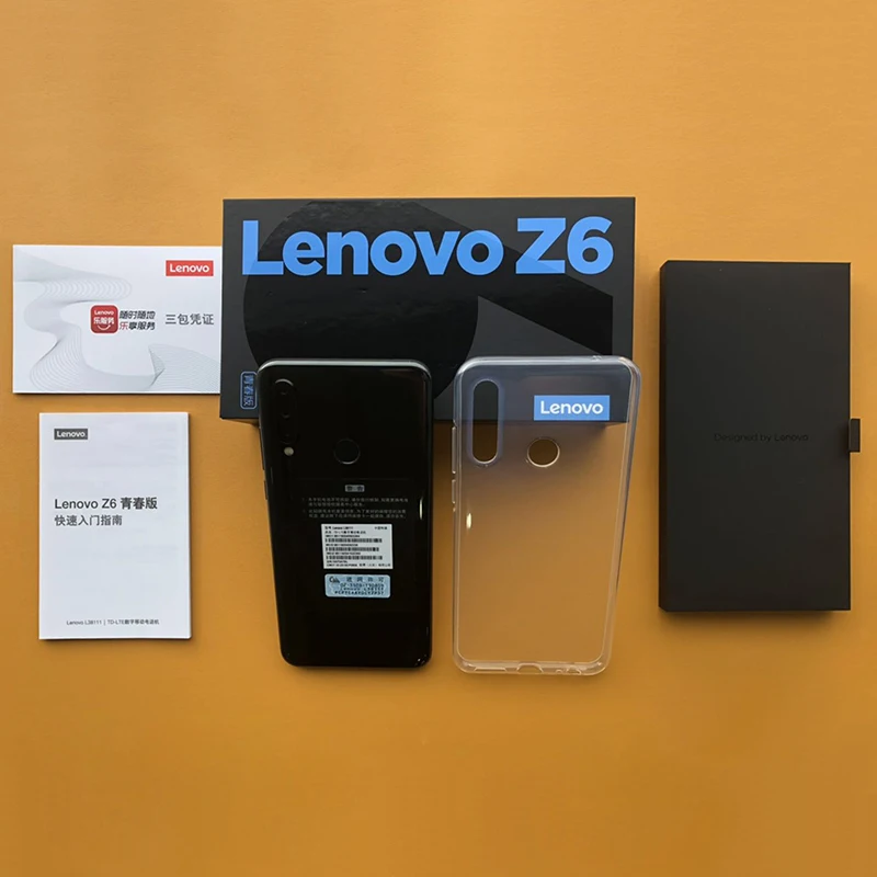  Global ROM Lenovo Z6 Lite 6GB 64GB Snapdragon 710 Octa Core Smartphone 6.2 Inch Screen Triple Camer