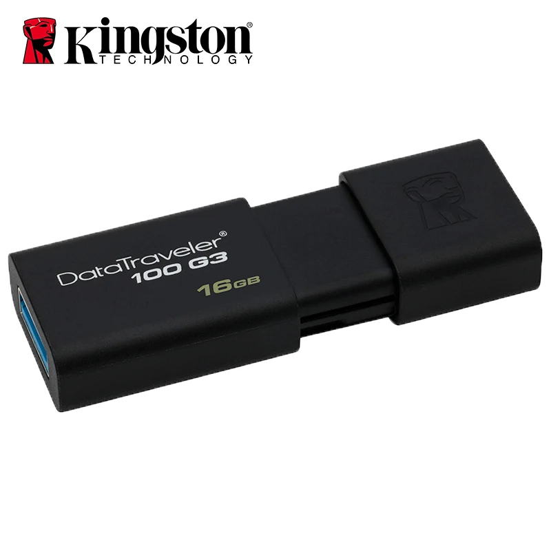 Оригинальные kingston DataTraveler USB флеш-накопители 16 ГБ флеш-накопитель USB 3,0 высокоскоростные флеш-накопители 3,0 DT100G3