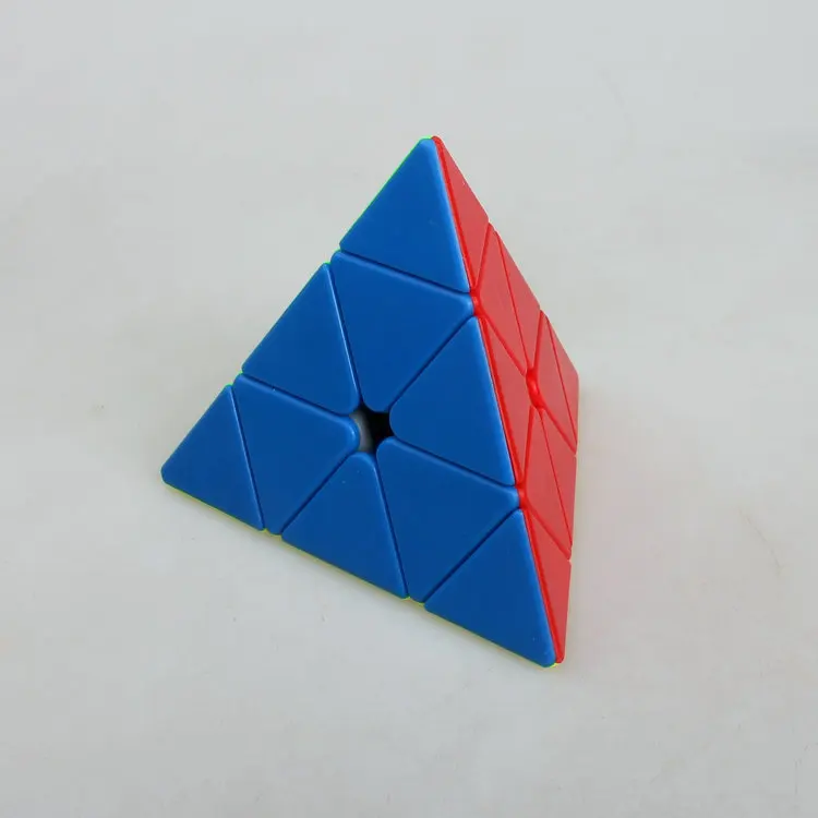 Mofangge Pyramin Pyramid Cube Stickerless/черный пазл для коллекционеров X'mas подарок ко дню рождения