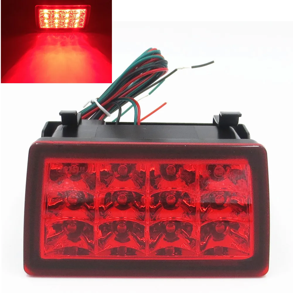 XYIVYG Red Lens waterproof Led Rear fog Light for Subaru WRX/STI