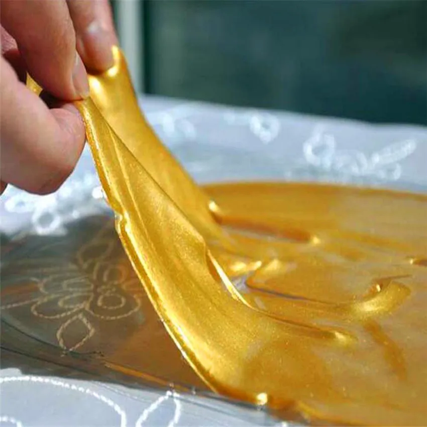 5 шт. Уход за кожей увлажняющий укрепляющее масло-управления Gold био-коллаген крем увлажняющая маска для лица Отбеливание Anti-Aging ремонт кожи