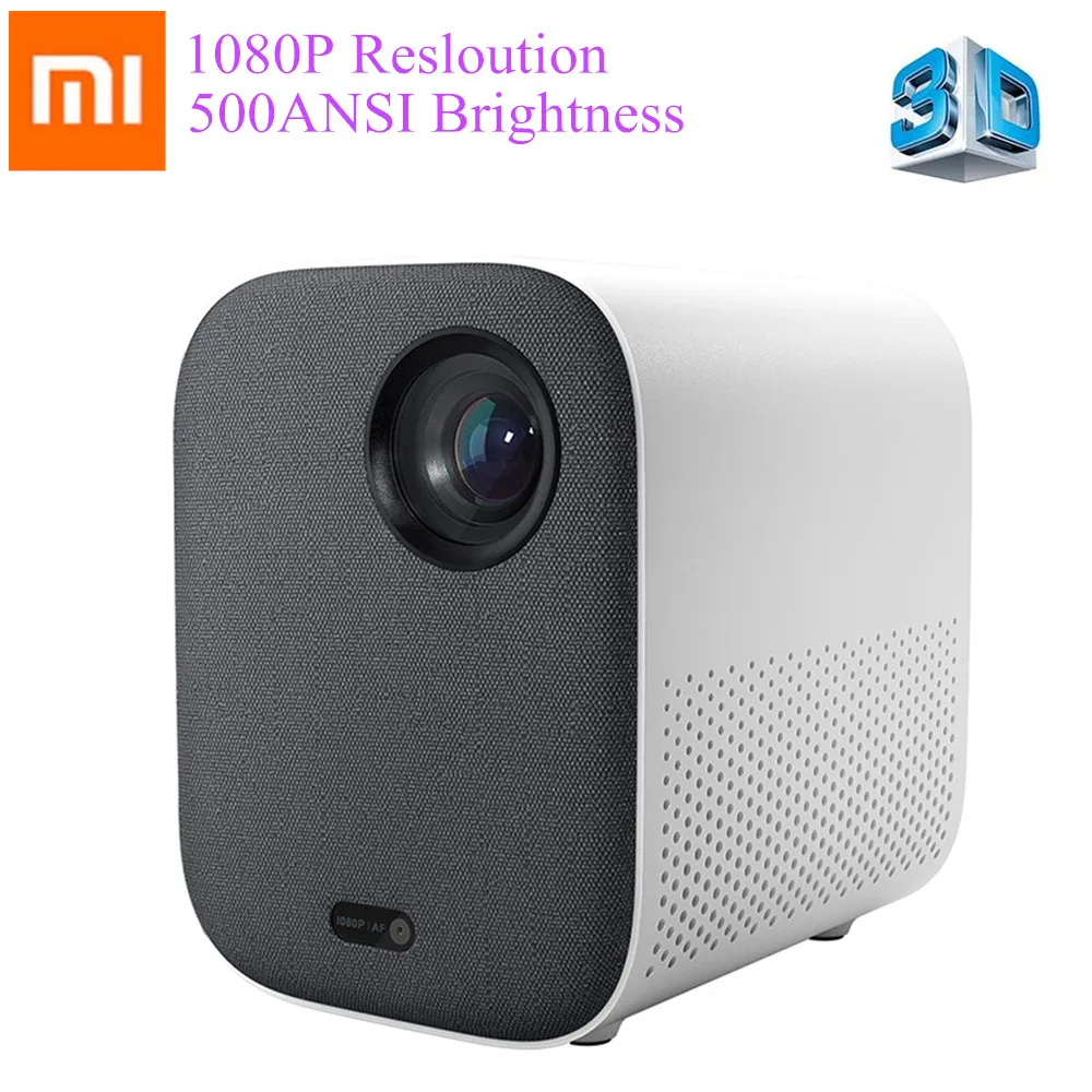 

Xiaomi Mijia DLP Projector 1080P Full HD AI Voice Remote Control 2GB DDR3 8GB eMMC 500ANSI 2.4G / 5G WiFi 3D BT LED Projector